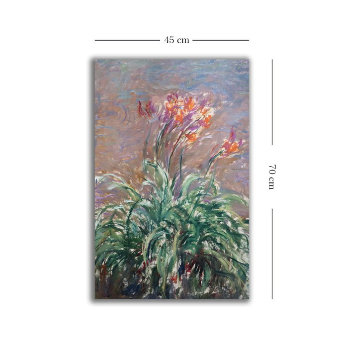 Wallity Pintura Decorativa en Lienzo Claude Monet 45 x 70 cm